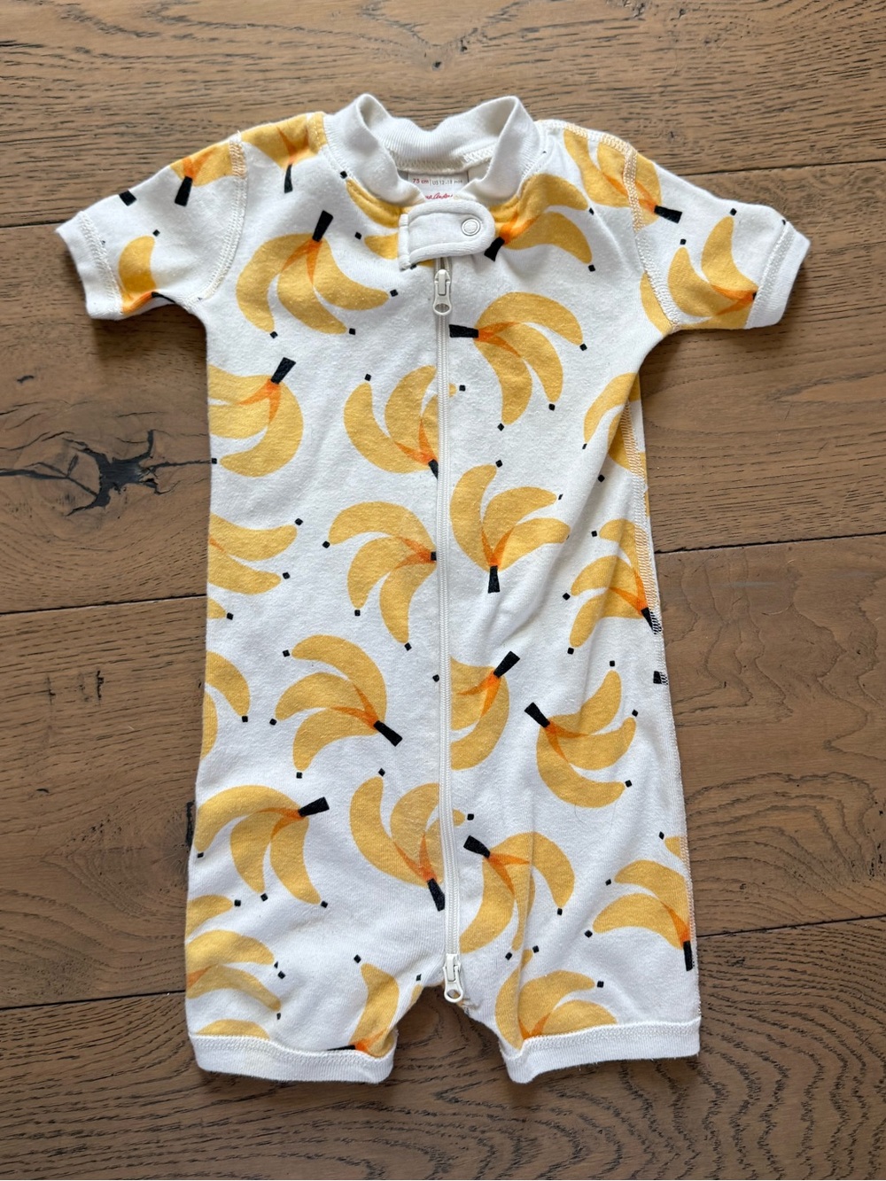 Hanna Andersson Organic Cotton Banana Shortie Pajamas 12–18M / 75 cm
